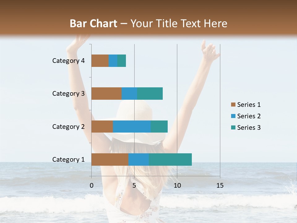 Coast Sunrise Portrait PowerPoint Template