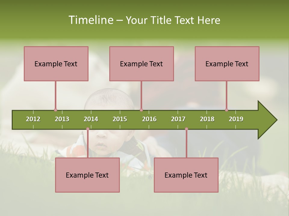 Mother Single Sunset PowerPoint Template