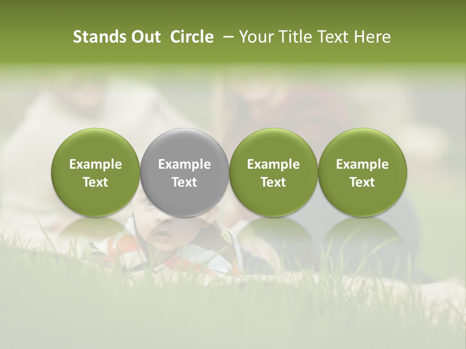 Mother Single Sunset PowerPoint Template