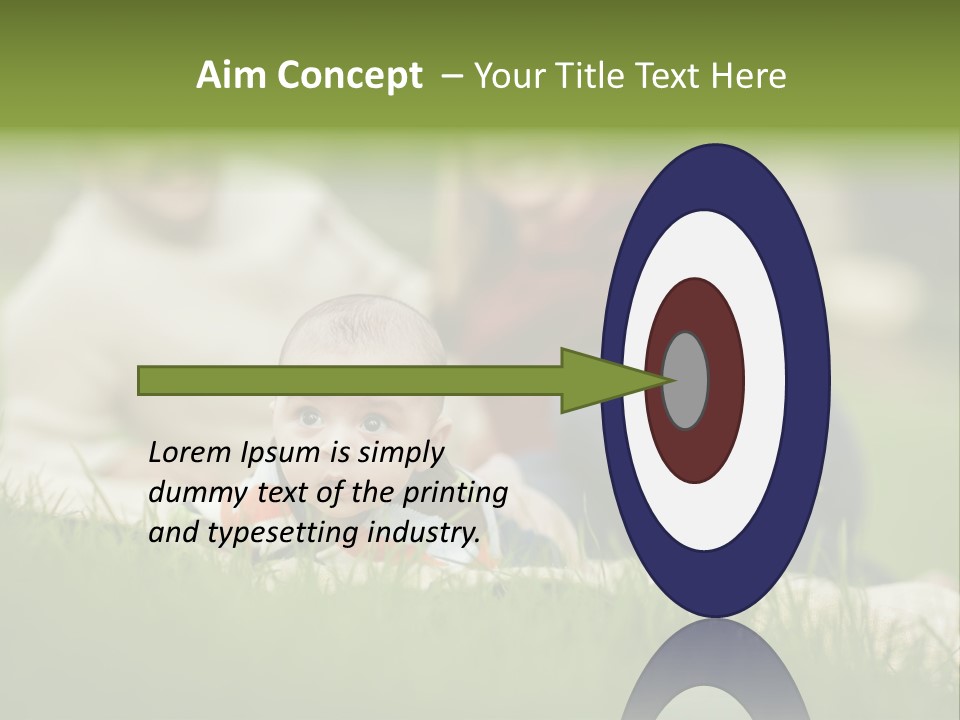 Mother Single Sunset PowerPoint Template