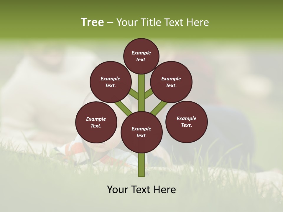 Mother Single Sunset PowerPoint Template