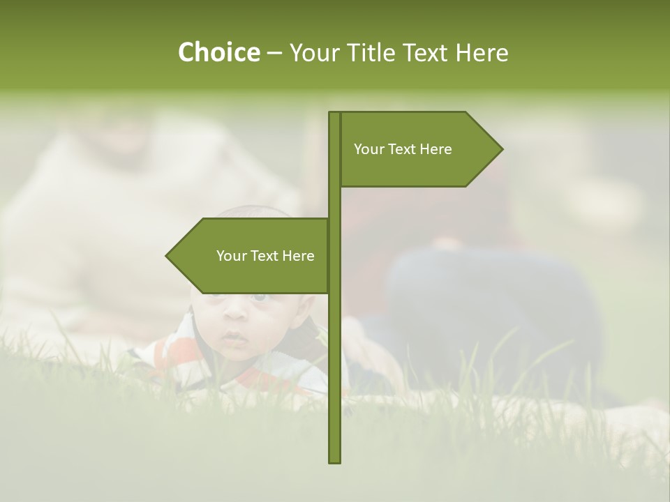 Mother Single Sunset PowerPoint Template