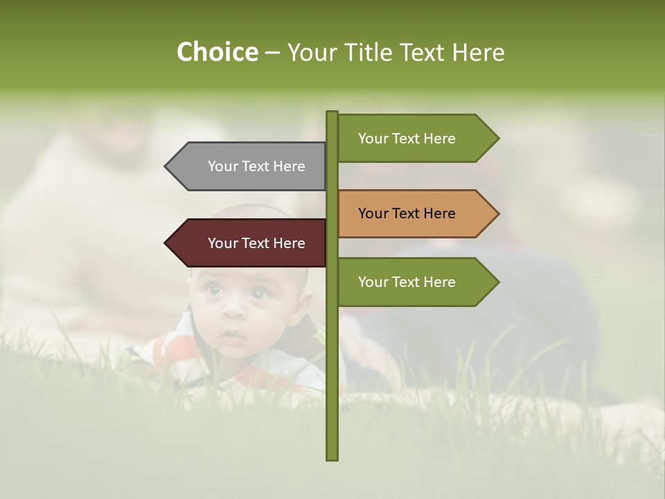 Mother Single Sunset PowerPoint Template