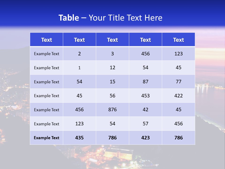 Calm Pensioner Portrait PowerPoint Template