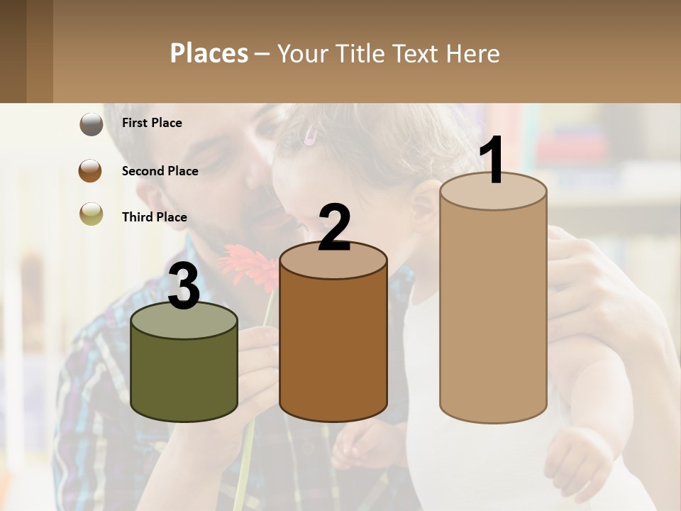 Pensioner Daughter Elderly PowerPoint Template