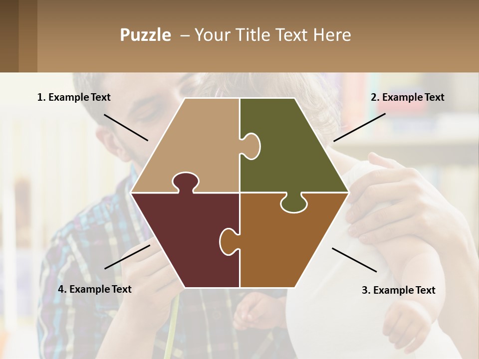 Pensioner Daughter Elderly PowerPoint Template