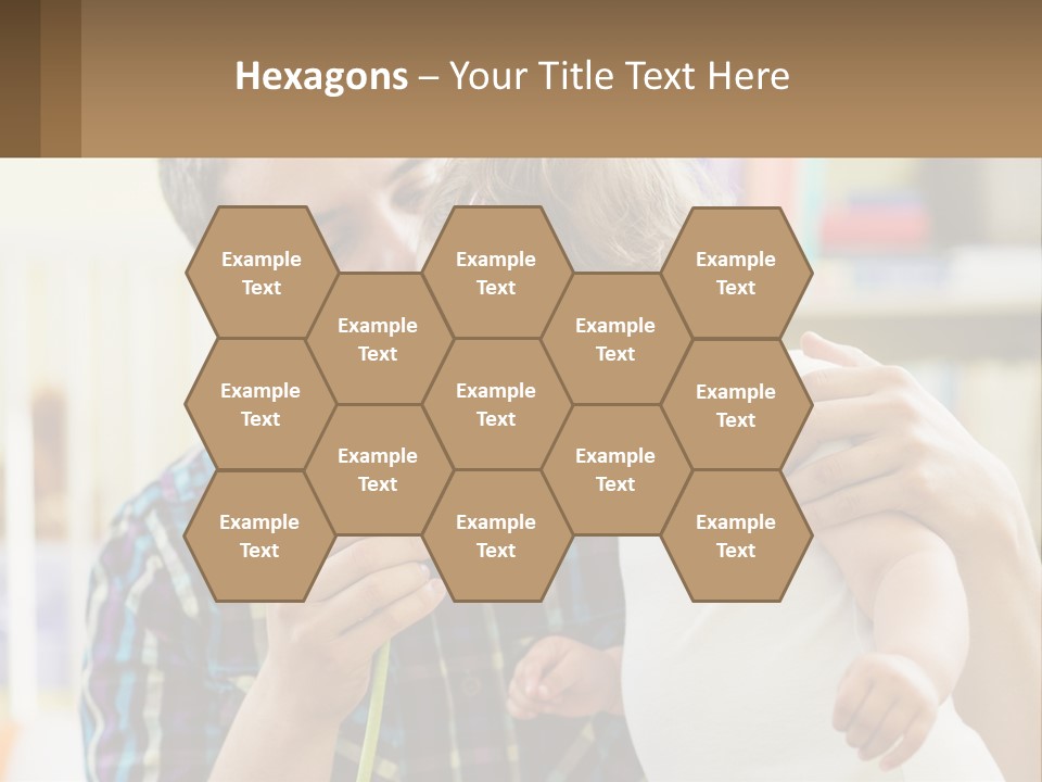 Pensioner Daughter Elderly PowerPoint Template