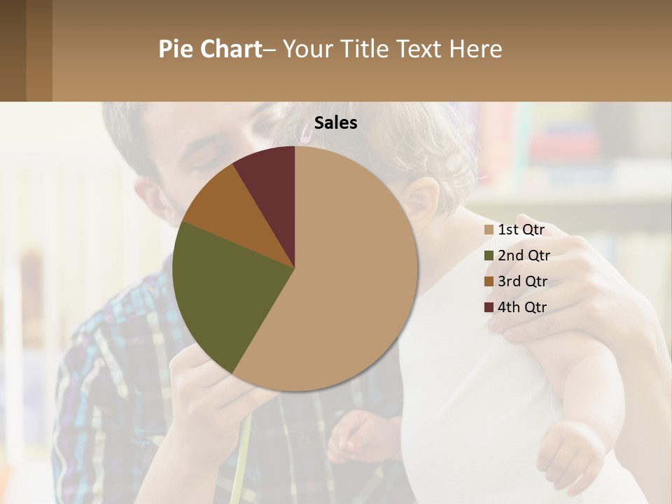 Pensioner Daughter Elderly PowerPoint Template