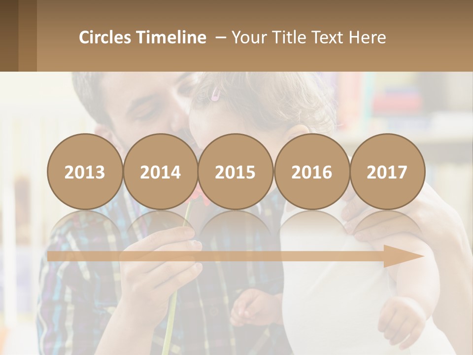 Pensioner Daughter Elderly PowerPoint Template