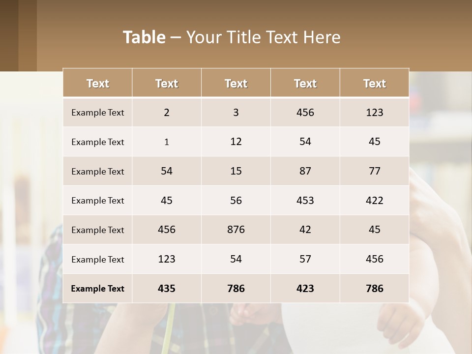 Pensioner Daughter Elderly PowerPoint Template