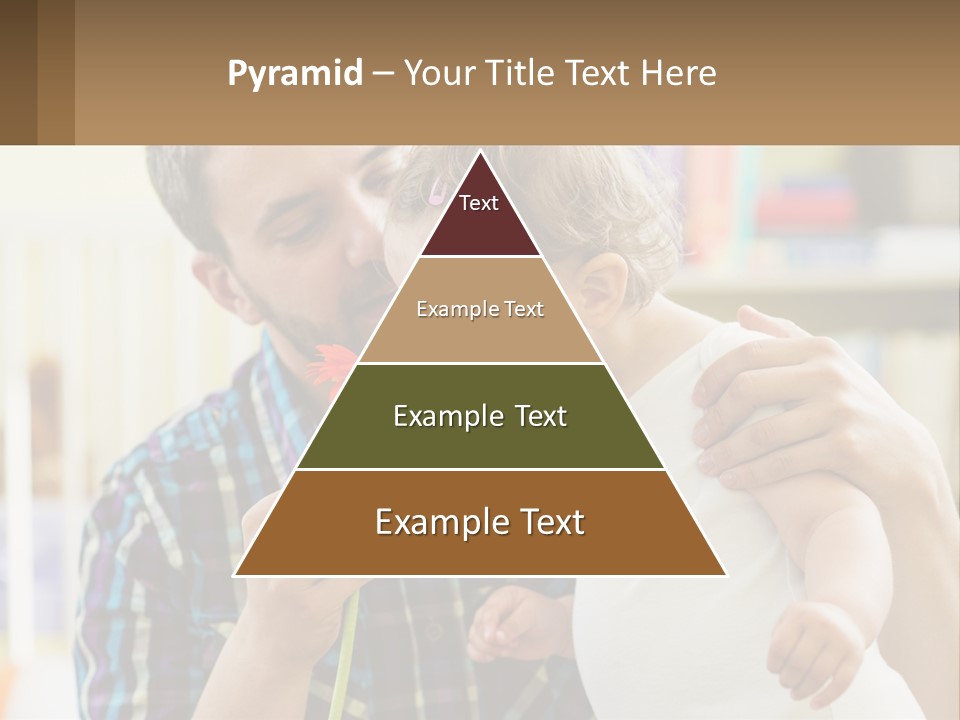 Pensioner Daughter Elderly PowerPoint Template