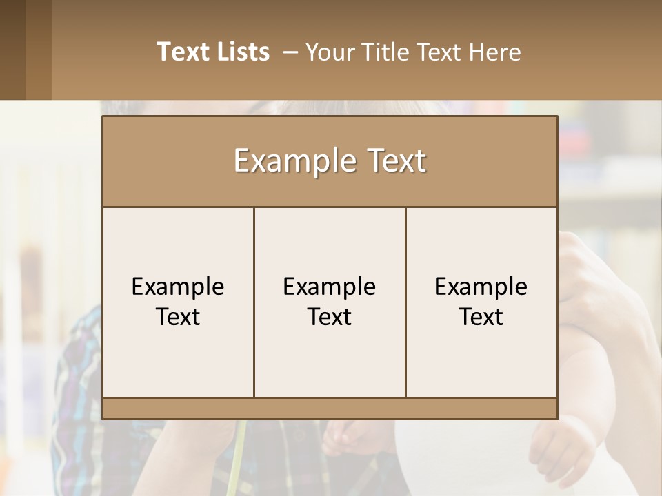 Pensioner Daughter Elderly PowerPoint Template