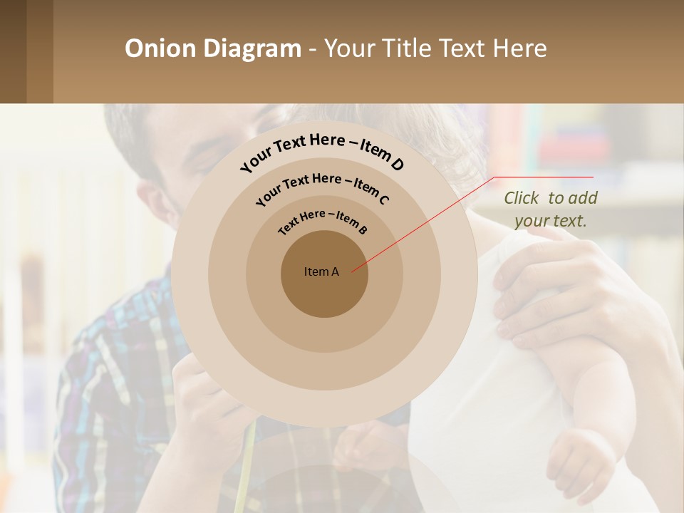 Pensioner Daughter Elderly PowerPoint Template