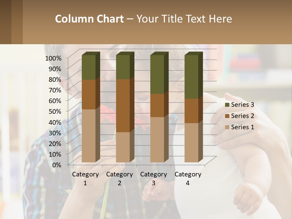 Pensioner Daughter Elderly PowerPoint Template