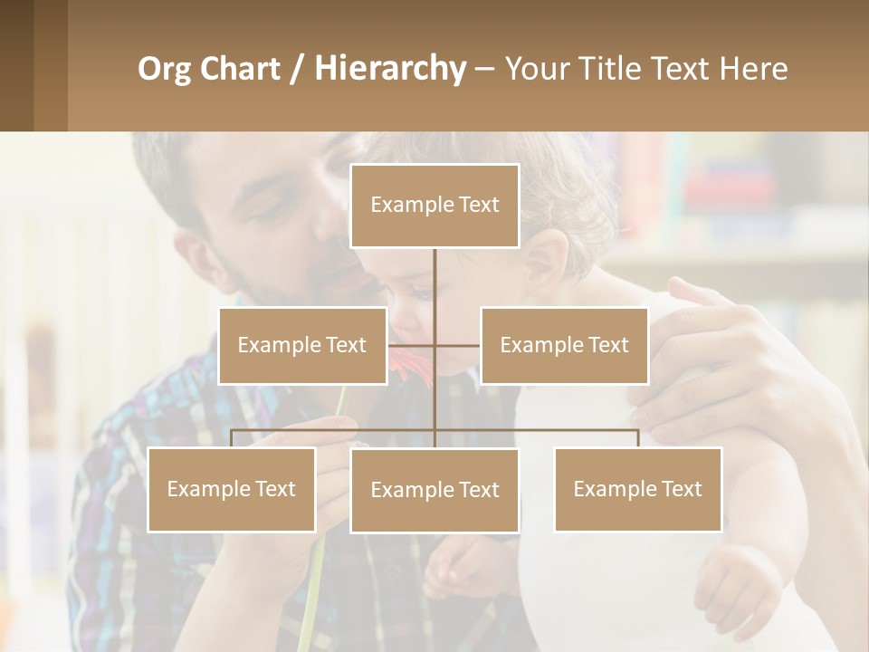 Pensioner Daughter Elderly PowerPoint Template