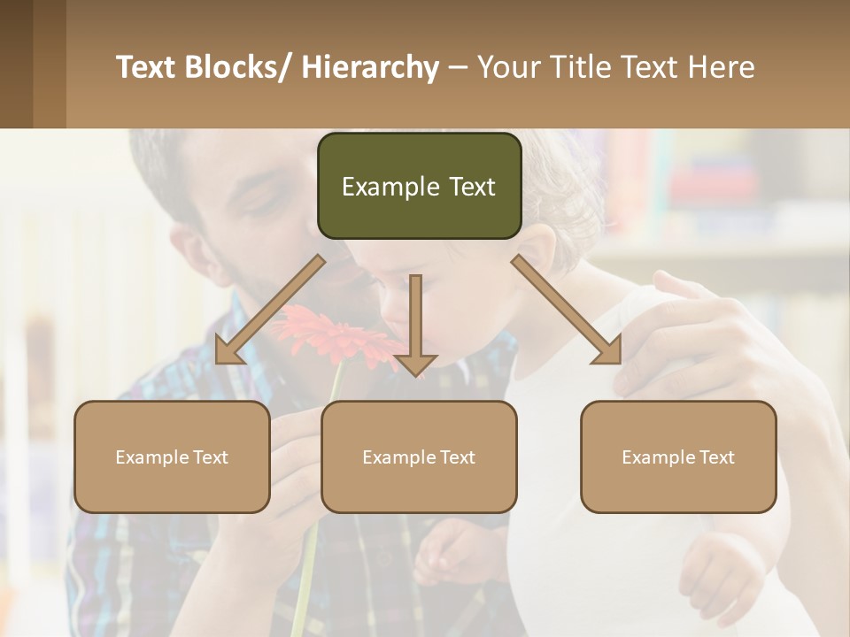 Pensioner Daughter Elderly PowerPoint Template