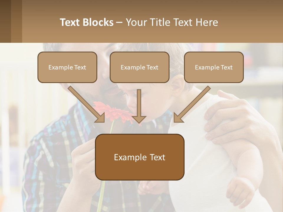Pensioner Daughter Elderly PowerPoint Template
