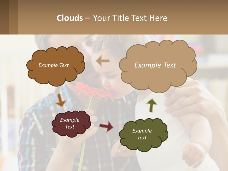 Pensioner Daughter Elderly PowerPoint Template