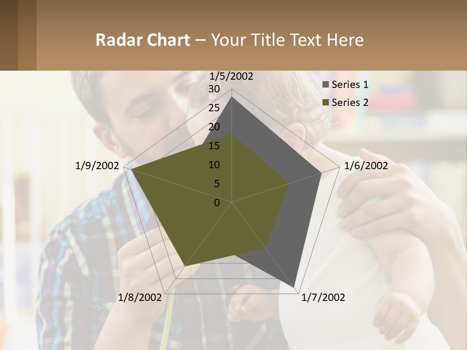 Pensioner Daughter Elderly PowerPoint Template