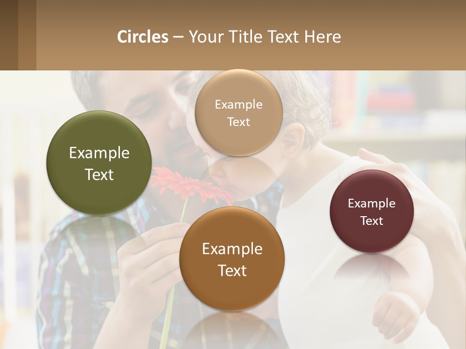 Pensioner Daughter Elderly PowerPoint Template