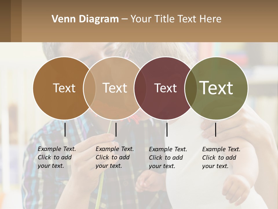 Pensioner Daughter Elderly PowerPoint Template