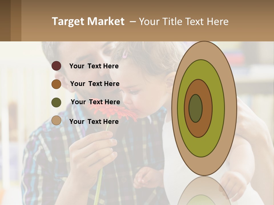 Pensioner Daughter Elderly PowerPoint Template