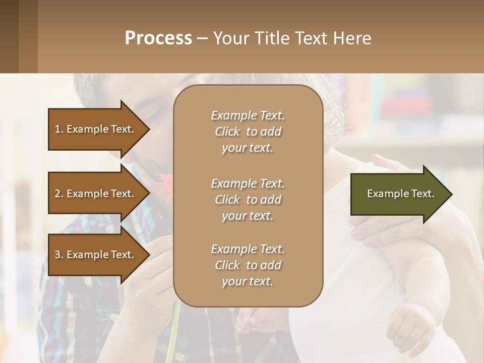 Pensioner Daughter Elderly PowerPoint Template
