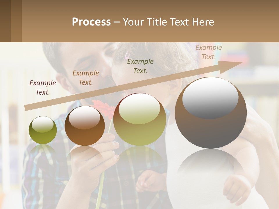 Pensioner Daughter Elderly PowerPoint Template