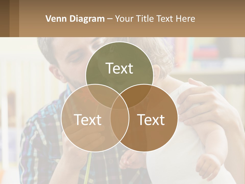 Pensioner Daughter Elderly PowerPoint Template