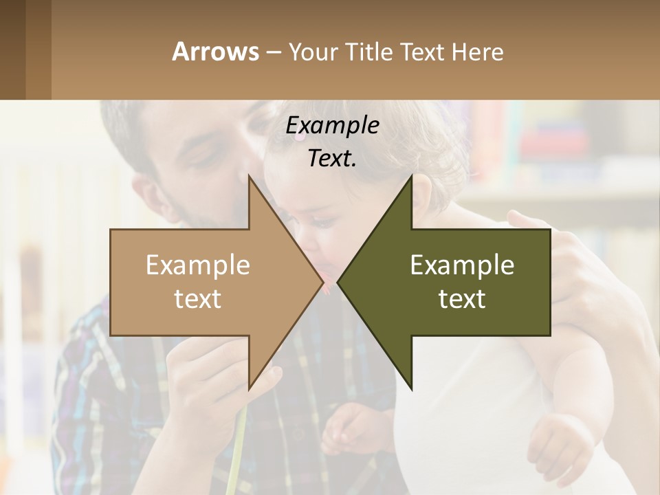 Pensioner Daughter Elderly PowerPoint Template