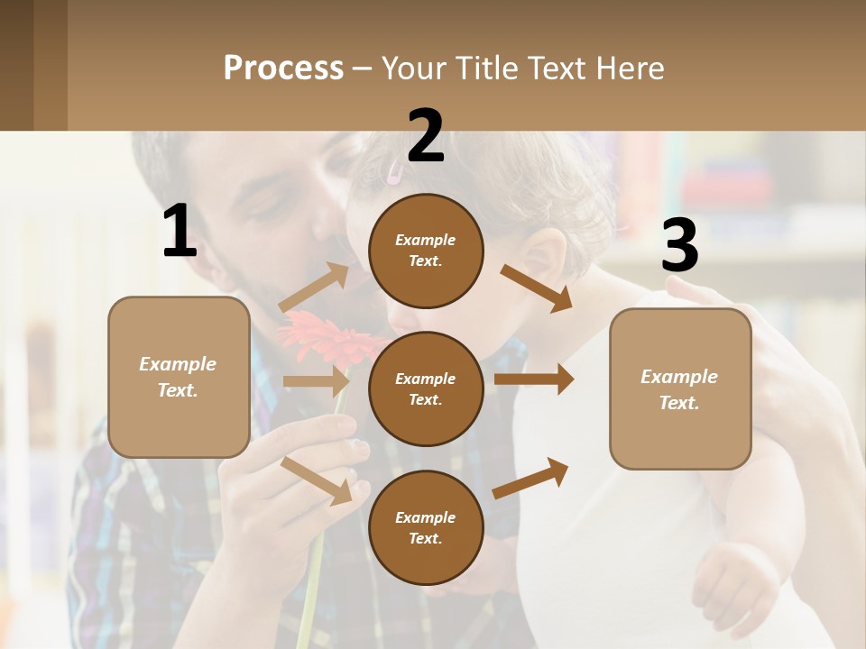 Pensioner Daughter Elderly PowerPoint Template