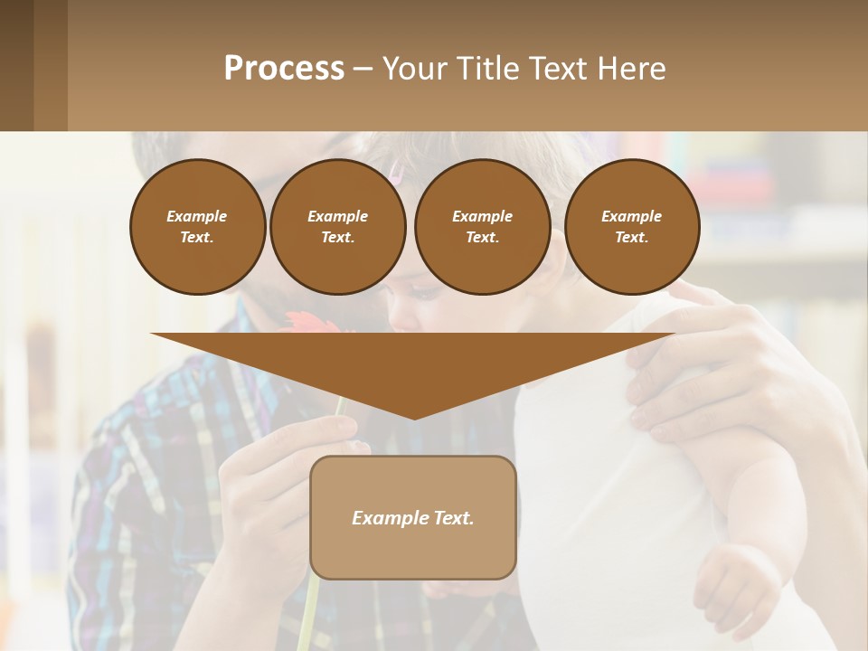 Pensioner Daughter Elderly PowerPoint Template