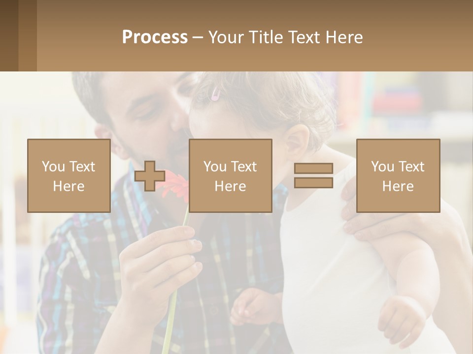 Pensioner Daughter Elderly PowerPoint Template