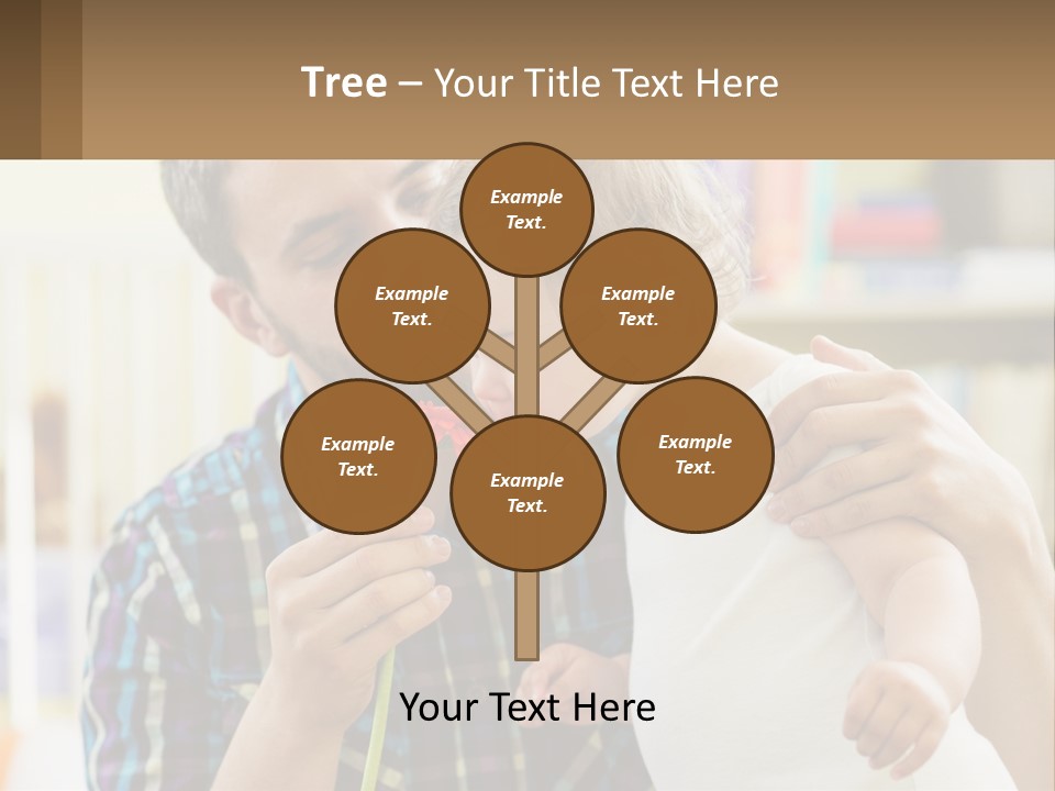 Pensioner Daughter Elderly PowerPoint Template