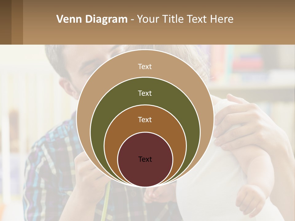 Pensioner Daughter Elderly PowerPoint Template