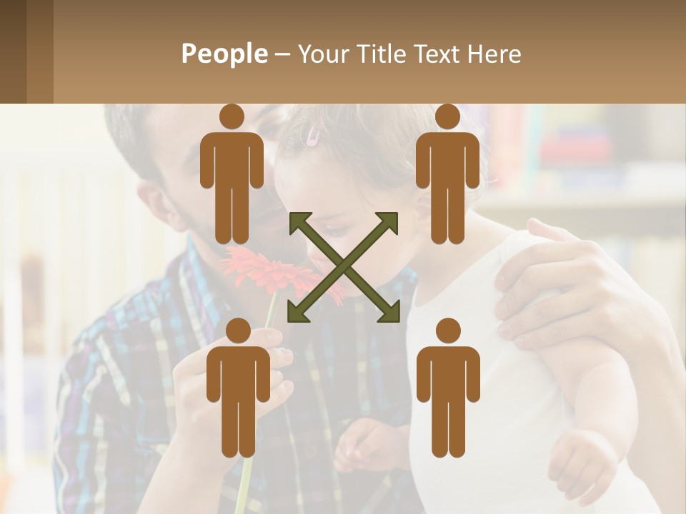 Pensioner Daughter Elderly PowerPoint Template