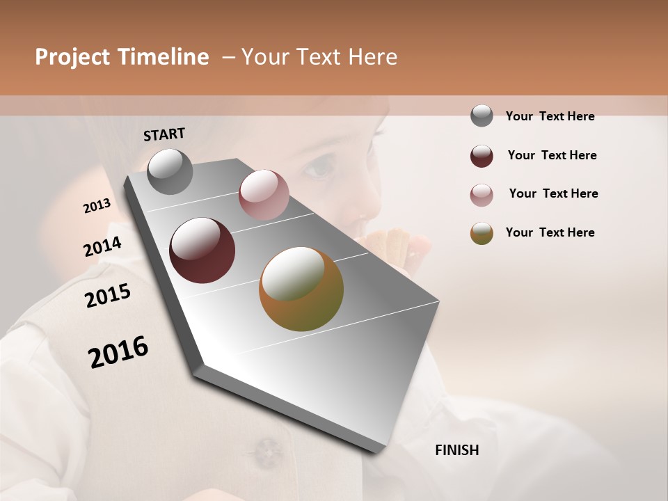 Sad Old Single PowerPoint Template