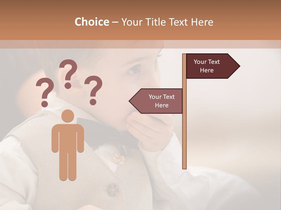 Sad Old Single PowerPoint Template