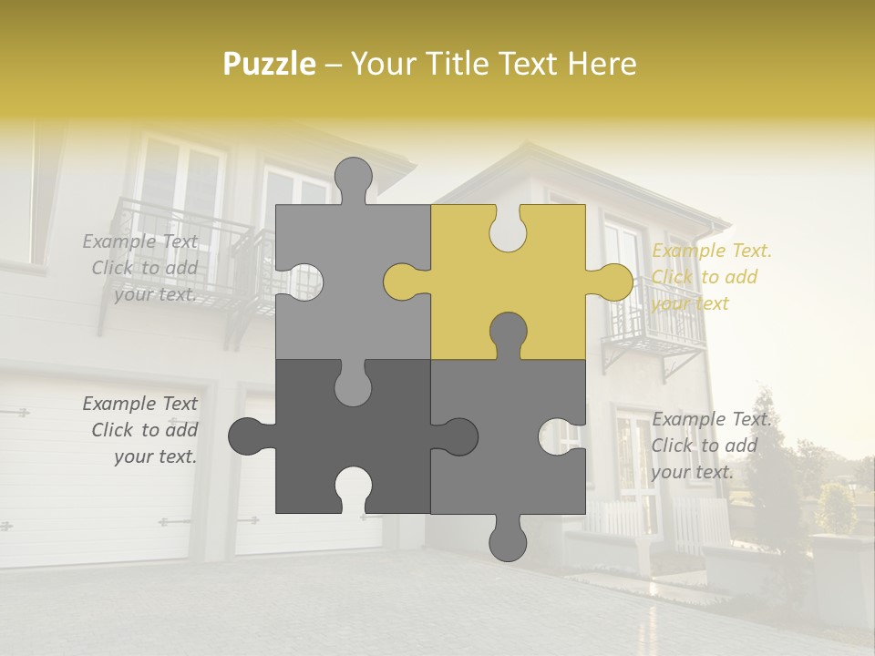 Family Life Elderly PowerPoint Template