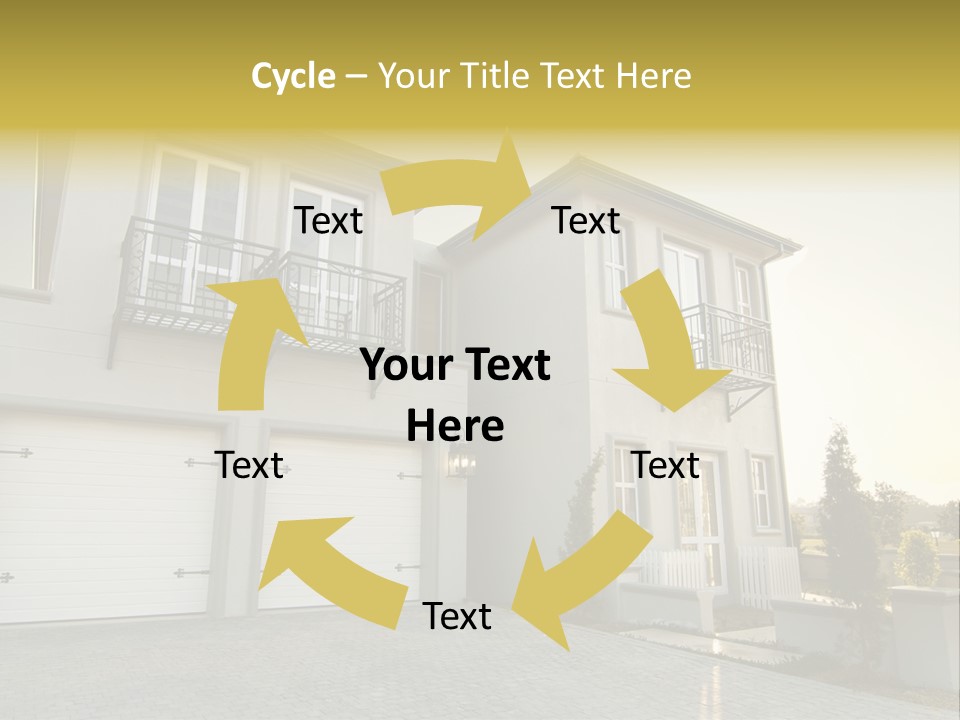 Family Life Elderly PowerPoint Template