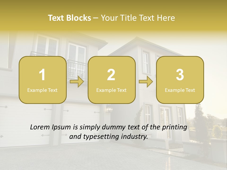 Family Life Elderly PowerPoint Template