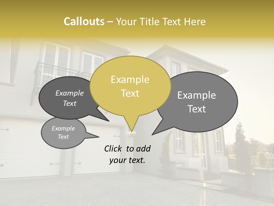 Family Life Elderly PowerPoint Template