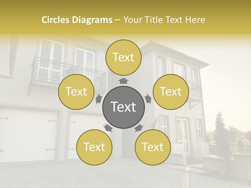 Family Life Elderly PowerPoint Template