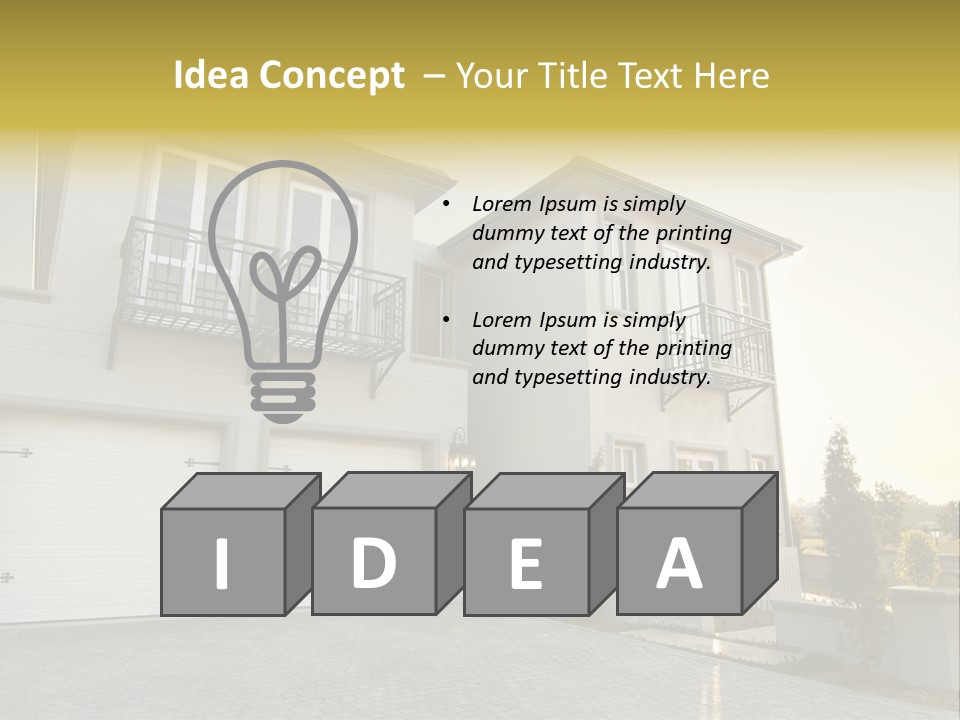 Family Life Elderly PowerPoint Template