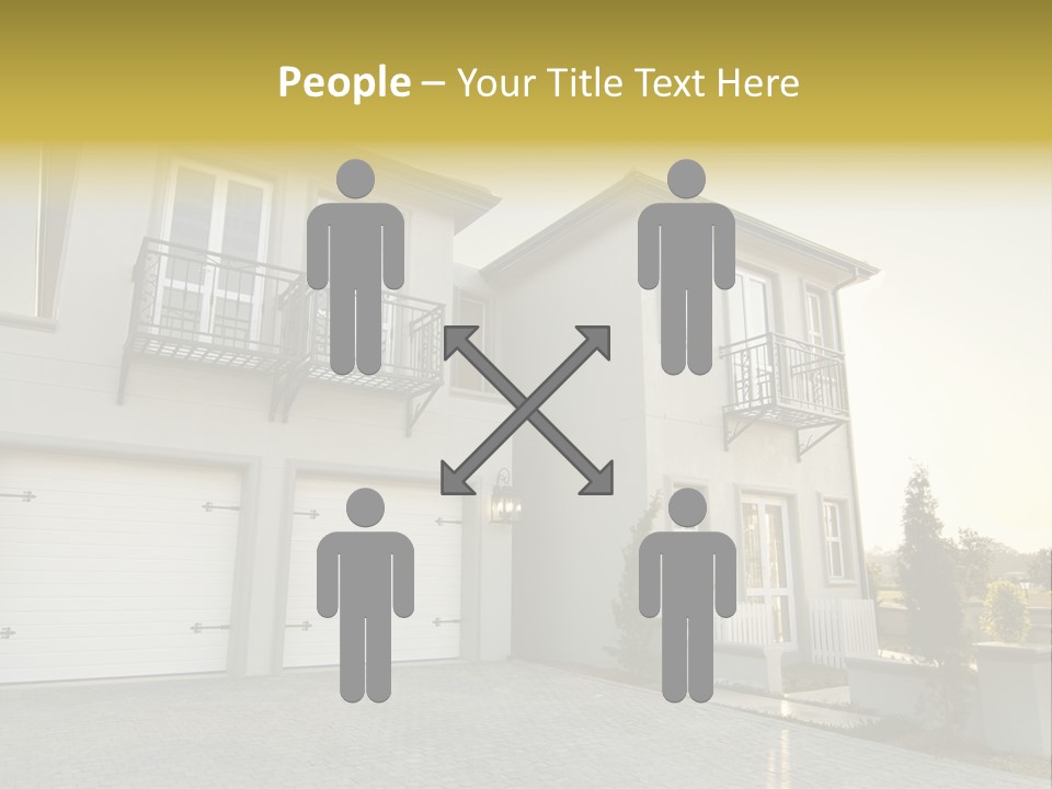 Family Life Elderly PowerPoint Template