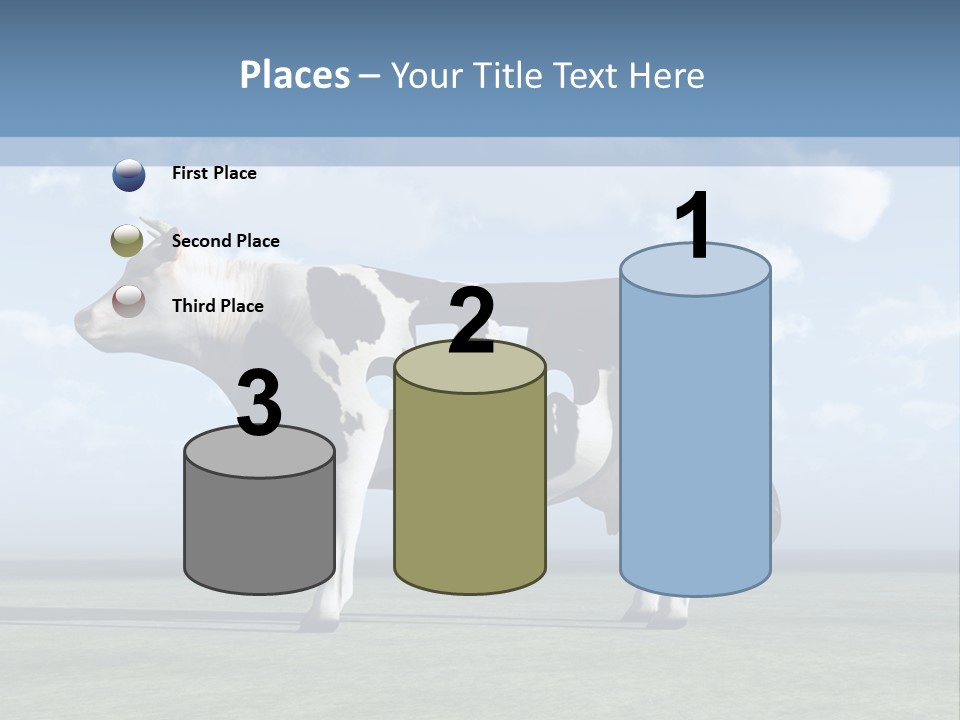 Family Coast Caucasian PowerPoint Template