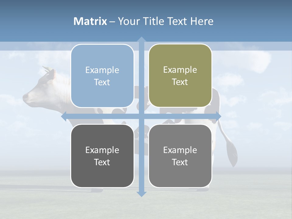 Family Coast Caucasian PowerPoint Template