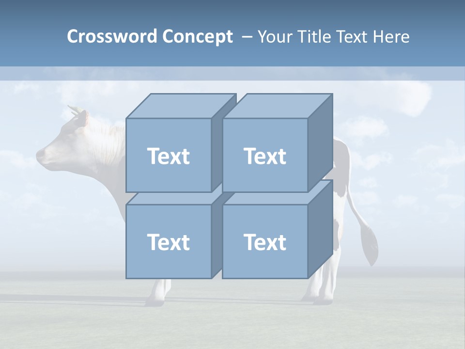 Family Coast Caucasian PowerPoint Template