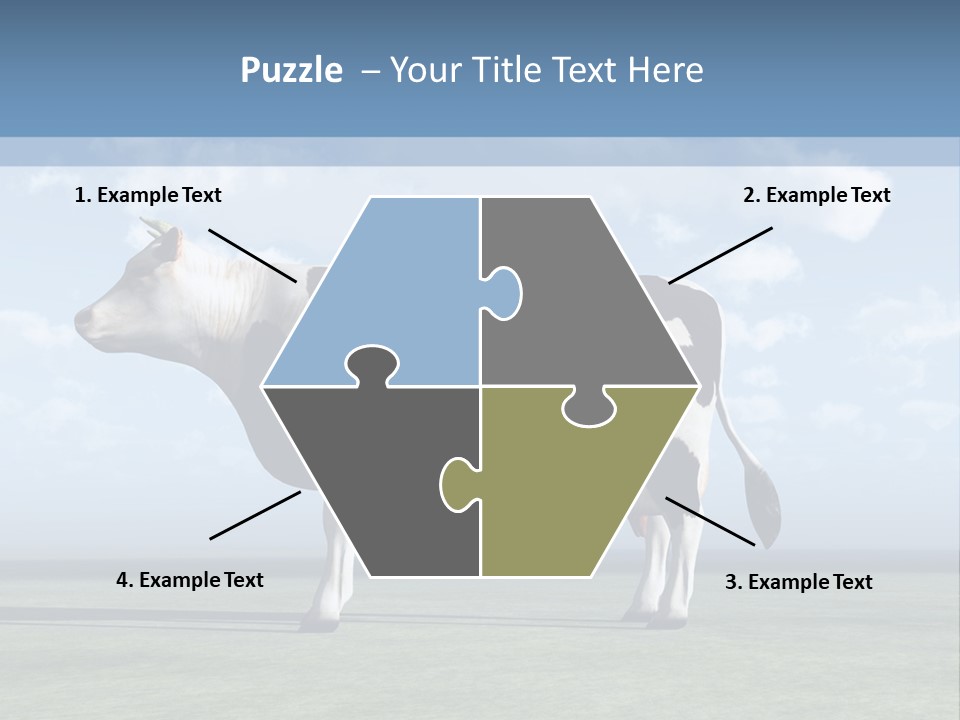 Family Coast Caucasian PowerPoint Template