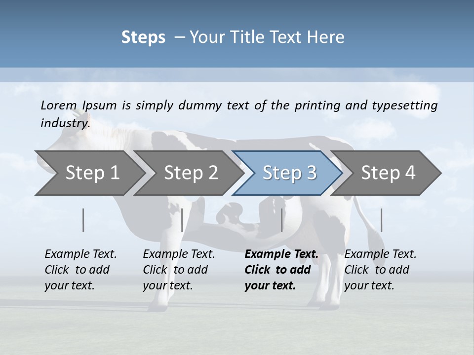 Family Coast Caucasian PowerPoint Template